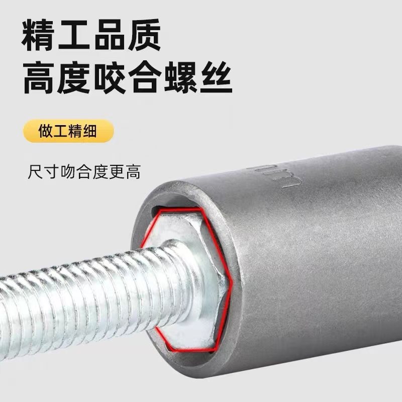 电动扳手套筒头内六角加深加长风批套筒手电钻强磁螺丝刀批头套装