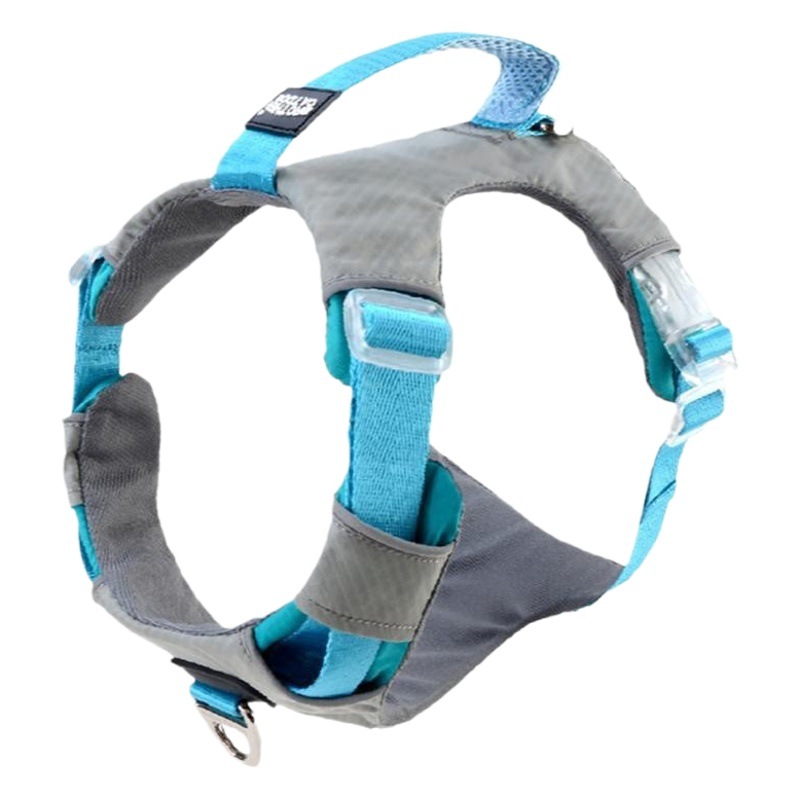 Correa para el pecho del perro mascota en forma de I reflectante perro chaleco correa de elevación a prueba de explosión de perforación