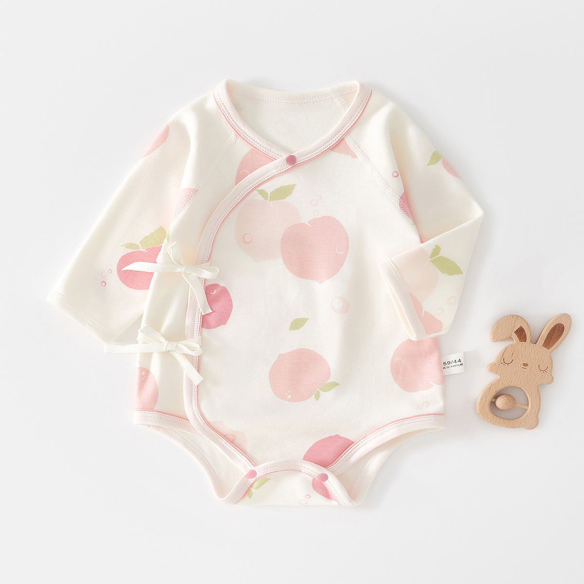 Newborn Baby Clothes Newborn Baby Wrap Fart Clothes Spring and Autumn Four Seasons Pure Cotton Boneless Body Clothes Base Triangle Hats