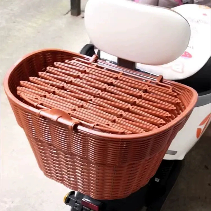 Electric bike, basket