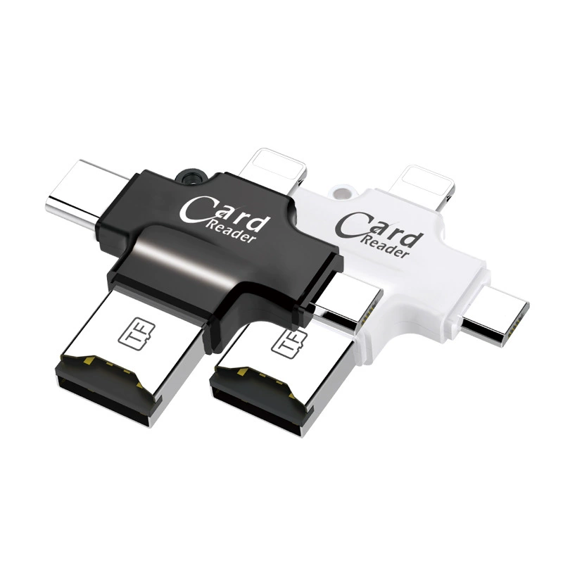Высокоскоростной OTG кардридер Type-C, Micro SD (TF), USB3.0, многофункциональный для Android