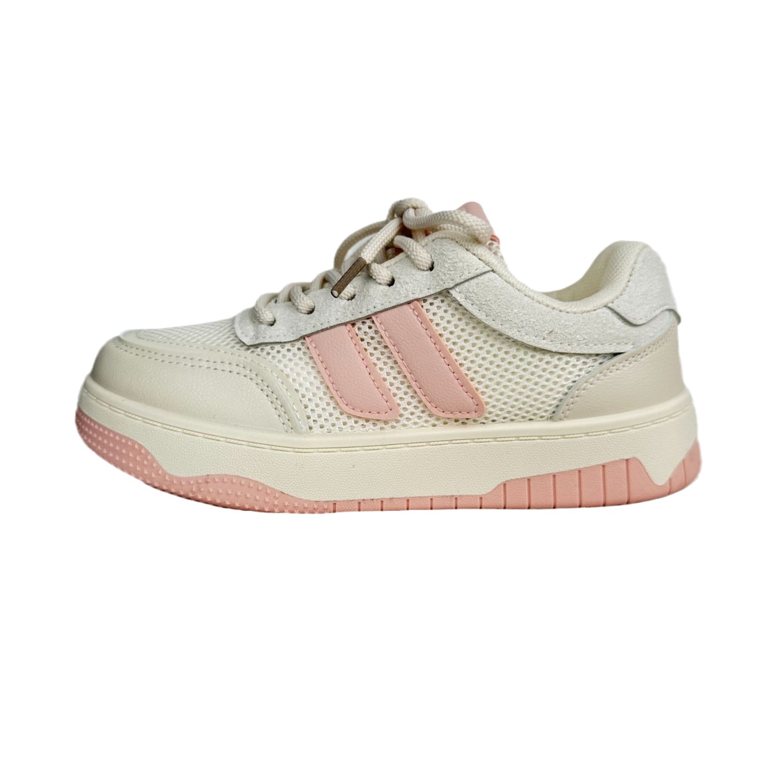Yuanbo 2024 nuevo estilo japonés de estilo universitario zapatos de lona plateados de verano de malla transpirable coreana de baja altura tablero deportivo
