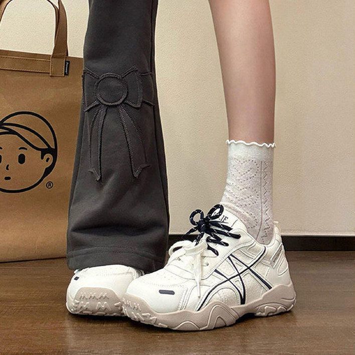 Thick-Soled German Training Shoes for Women 2026 New Fashion Versatile Lace-Up Sneakers for Women Spring and Autumn Lightweight Forrest Gump Shoes for Women Thick-Soled German Training Shoes for Women 2026 New Fashion Versatile Lace-Up Sneakers for Women Spring and Autumn Lightweight Forrest Gump Shoes for Women