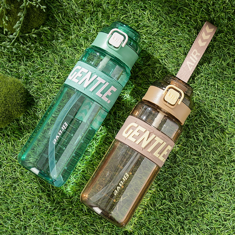 翊同 Plastic straw scaled with glass for students, for beloved
