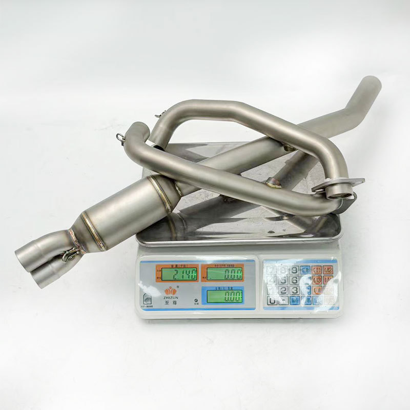 Suitable for Cfmotor Chunfeng 450Mt Exhaust Pipe Modification, Chunfeng 450Mt Mid-Section, Front Section, and Tail Section Exhaust Pipes