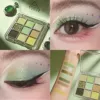 Nine colors of green and green