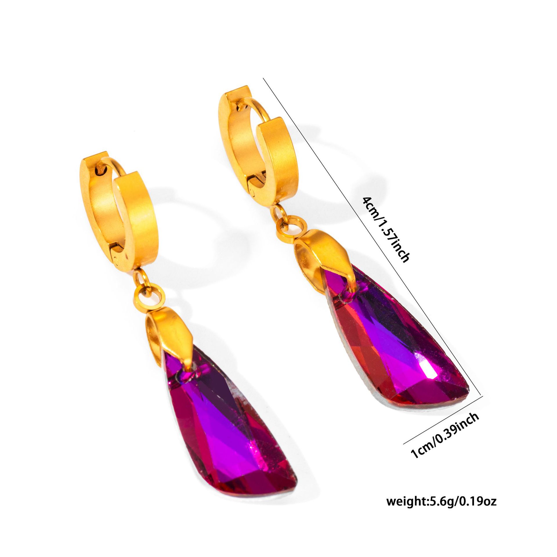 10g Weight 0.03µm Gold Plating Thickness Electroplated Gold Plating Process 201 Stainless Steel Ear Needle Material Golden Plated Plating Material Zircon Inlay Material Earrings Classification 1 Pair Quantity Party, Street Occasion 304 Stainless Steel Material Palm, Star, Heart Shape Pattern Women's Gender Casual, Simple Style, Streetwear Style Plating Craft 1 Pair Casual Simple Style Streetwear Palm Star Heart Shape Plating 304 Stainless Steel Zircon Stainless Steel Earrings 28
