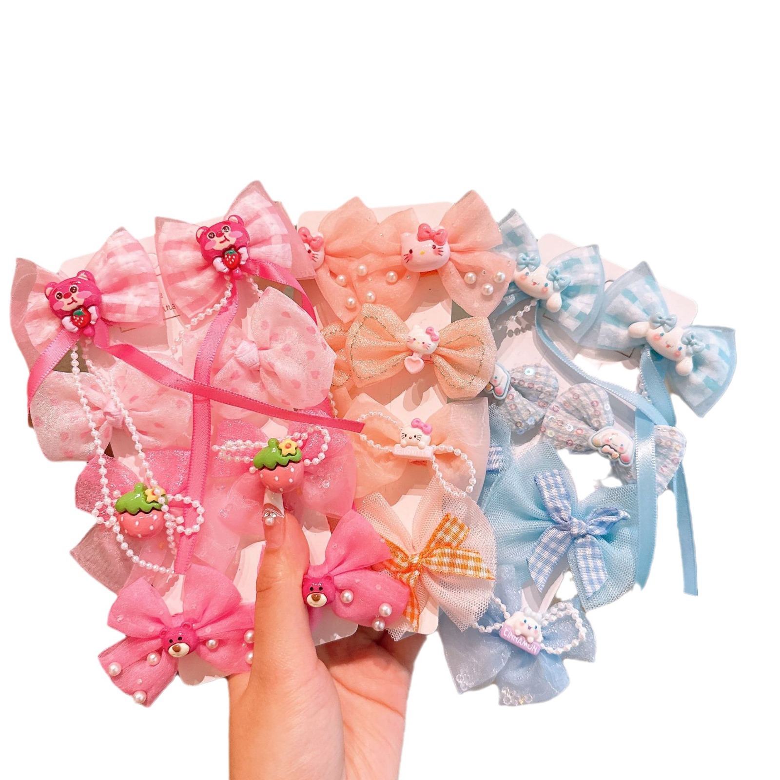 Joyas para el cabello de bebé princesa arco de mariposa tarjeta de cabello de niña pequeña caricatura lateral rotura abrazadera de cabello Sanliou abrazadera de cabello para niños