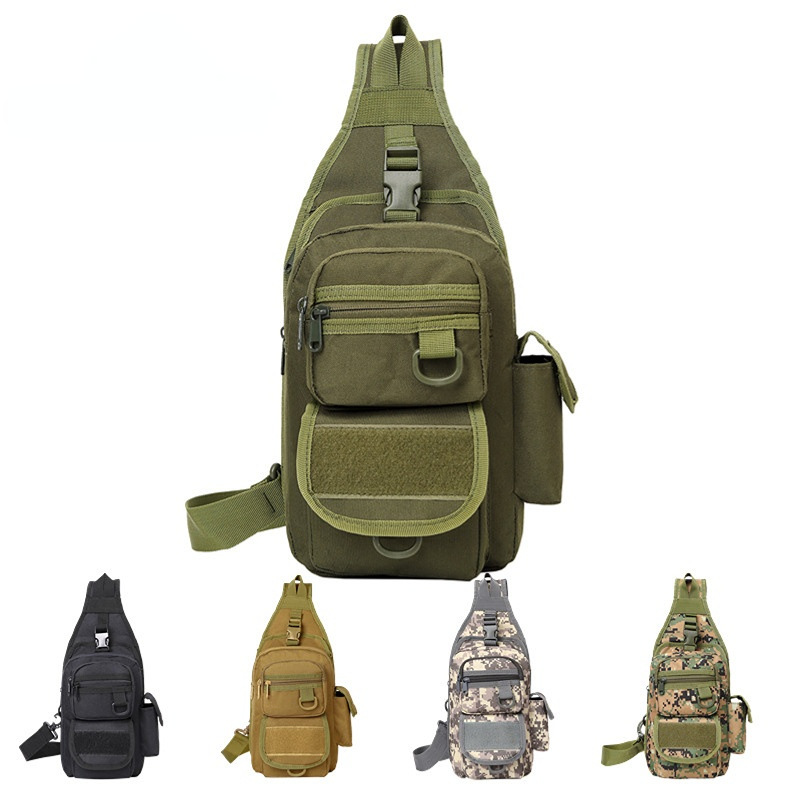 Pechera Táctica de Camuflaje de Nylon, Impermeable, para Deportes al Aire Libre