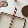 Red sandalwood glazed chopsticks