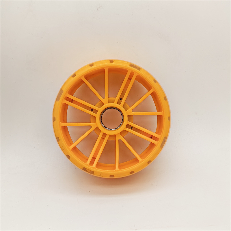 工厂直供110*42闪光轮滑板车 扭扭车儿童辅助车4寸玩具车pu轮子