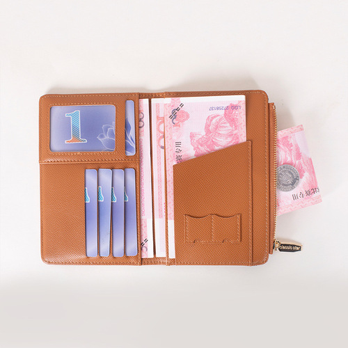 Cross-border new short women's wallet wholesale ID holder card bag coin purse multi-card slot large capacity clutch bag