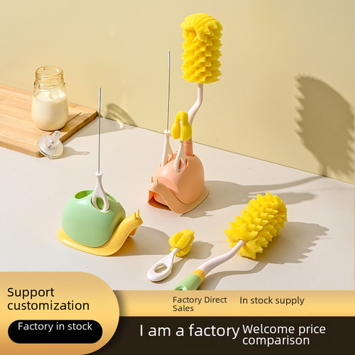 Sponge brush set cup brush bottle brush baby bottle brush cleaning brush cleaning brush nipple brush straw brush