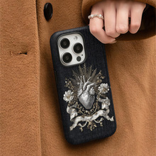 暗黑风适用于苹果14/15promax韩国菲林壳创意iphone17防撞手机壳