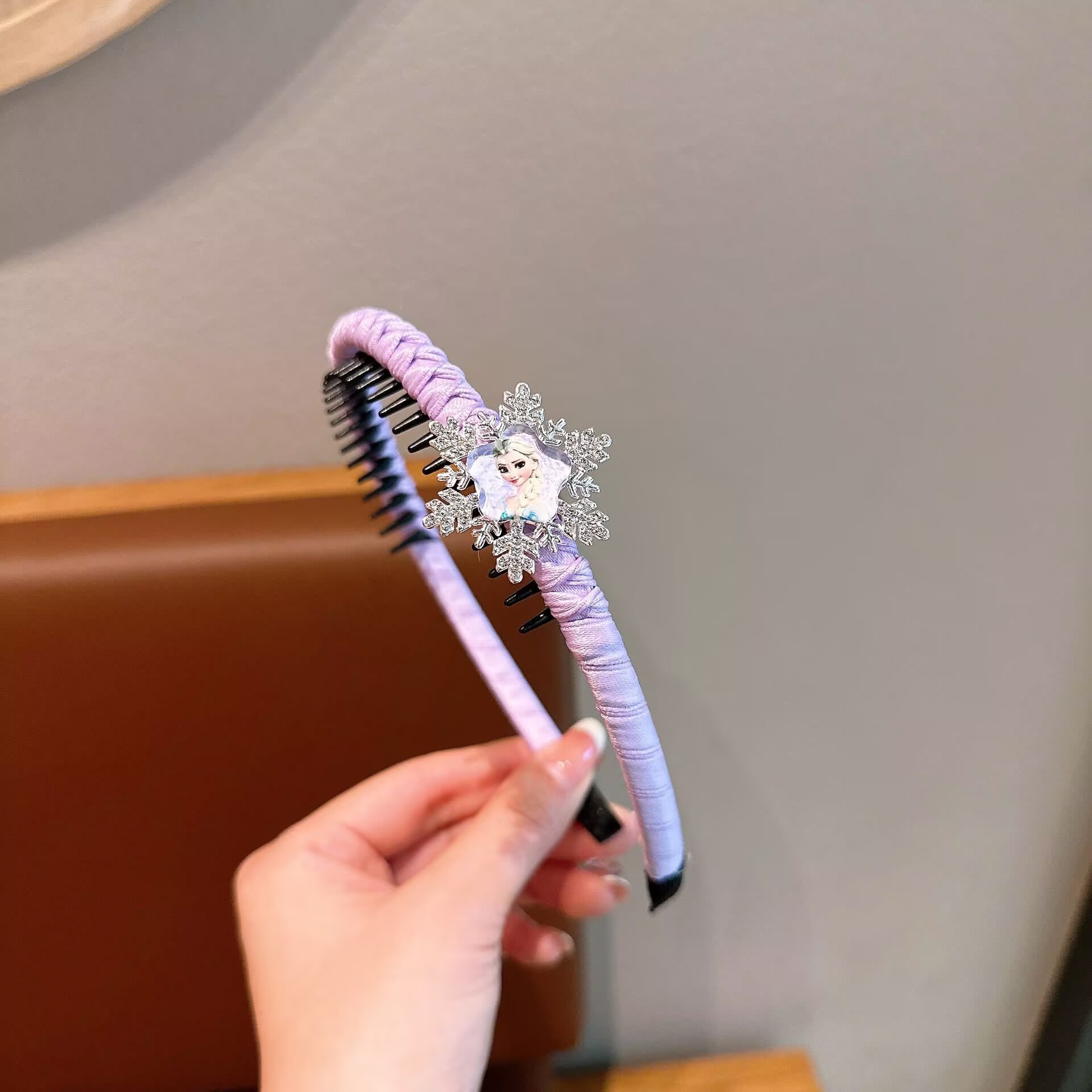 Nueva princesa Aisha clip de pelo para niños clip de pelo helado y nieve clips de pelo para niñas princesa viento lindos joyas para el pelo