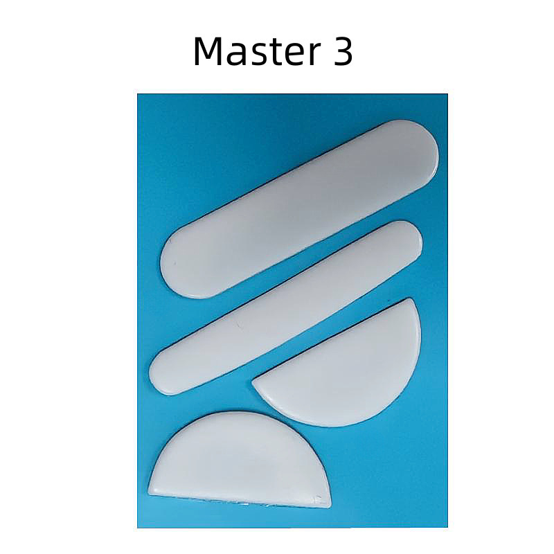 Alfombrilla de pie resistente al desgaste del ratón pegatina de pie g304 e-sports pegatina lateral a prueba de sudor gpw pegatina antideslizante Logitech G502 almohadilla de pie de personaje de tigre