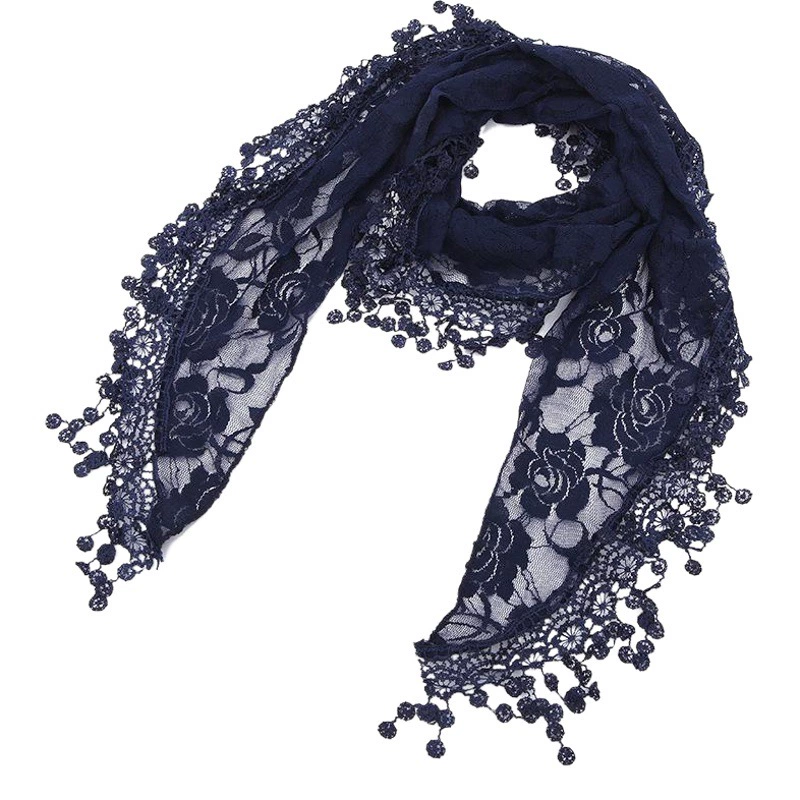 Трансграничная Внешняя торговля дышащий сплошной цвет кружева Роза треугольник кружево,