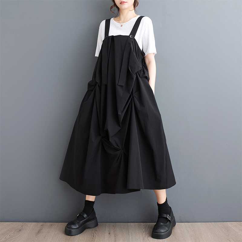 Summer design solid color fashionable long suspenders