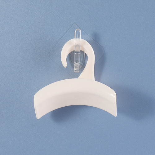 Arched headphone hook bracket without punching e-sports game headset headphone hanger wall-mounted door behind key hook