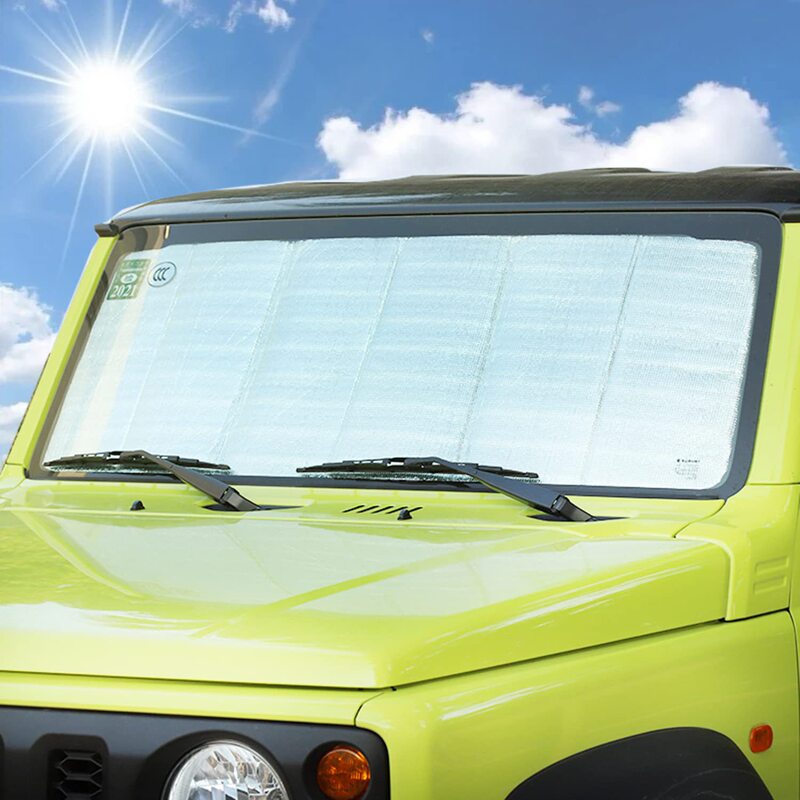 Jimny 2019-2025 Front Heat-Insulating Sunshade Cover, Thickened and Foldable, Suitable for Suzuki Jimny Car Sunshade Jimny 2019-2025 Front Heat-Insulating Sunshade Cover, Thickened and Foldable, Suitable for Suzuki Jimny Car Sunshade