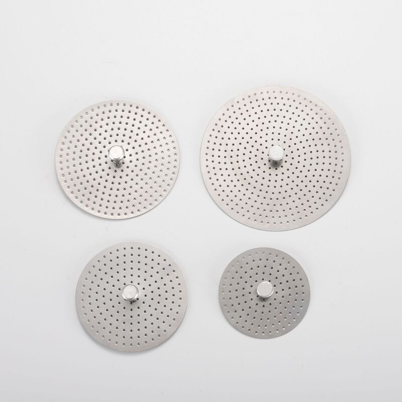 Stainless steel powder pressing plate Moka pot coffee pot coffee powder special powder pressing plate reducing plate powder reducing tablet