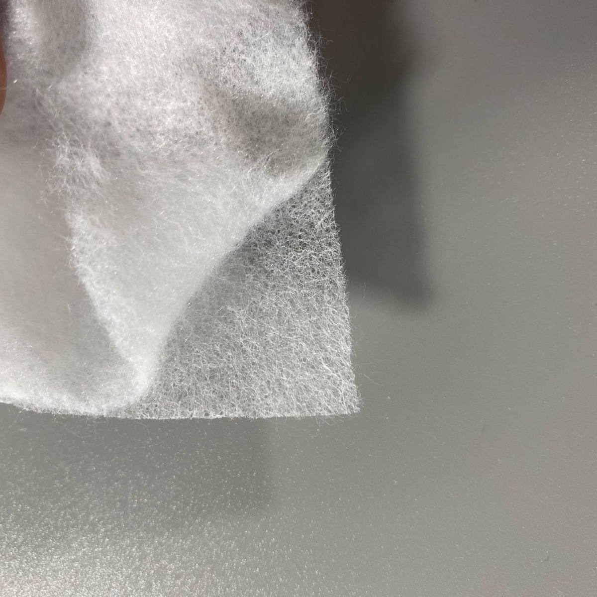 厂家生产白色玻璃切割台毛毡 玻璃上下台纤维毡 防护垫涤纶化纤毡