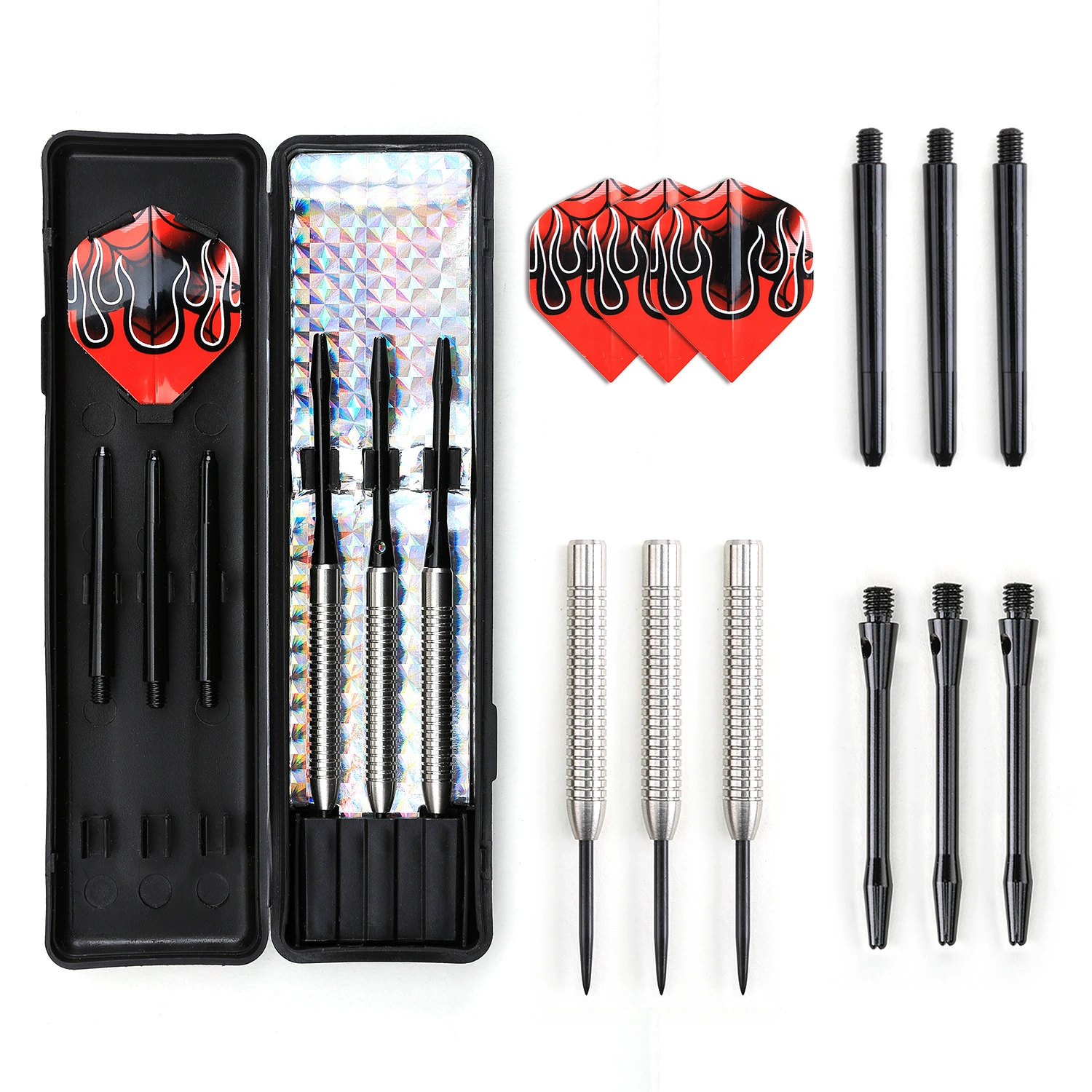 Darts, electronic entertainment set for leisure, 16182224G, Tungsten steel