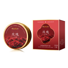 韩纪自然森系护手霜山茶玫瑰栀子香氛网红款滋润小金罐手霜伴手礼