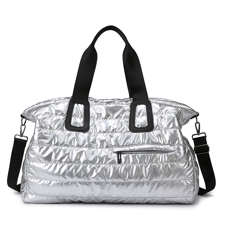 2024 otoño y invierno nuevo algodón bolsa de equipaje bolsa de viaje bolsa de entrenamiento de alta capacidad anti-spersión bolsa deportiva para hombres bolsa de yoga para mujeres