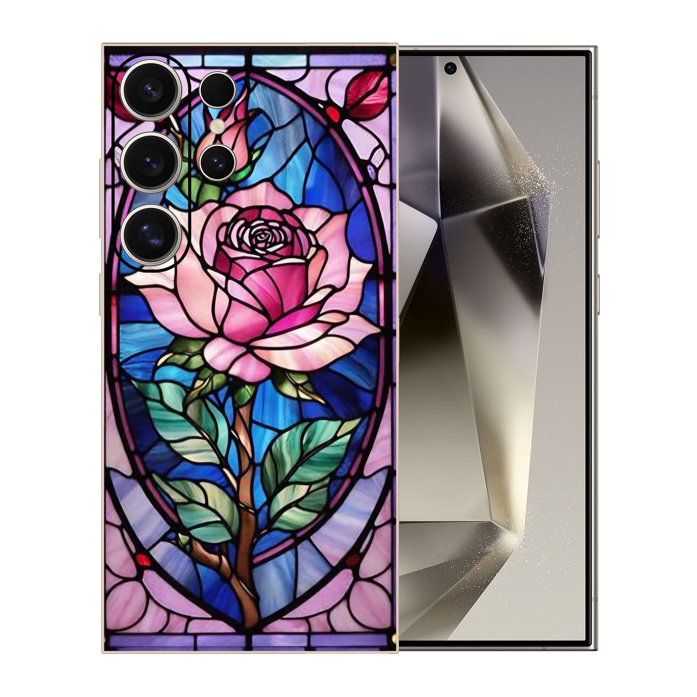 Samsung S25ULTRA estuche de teléfono A17 flor esmerilado S26 estuche de protección S24 estuche suave TPU A07