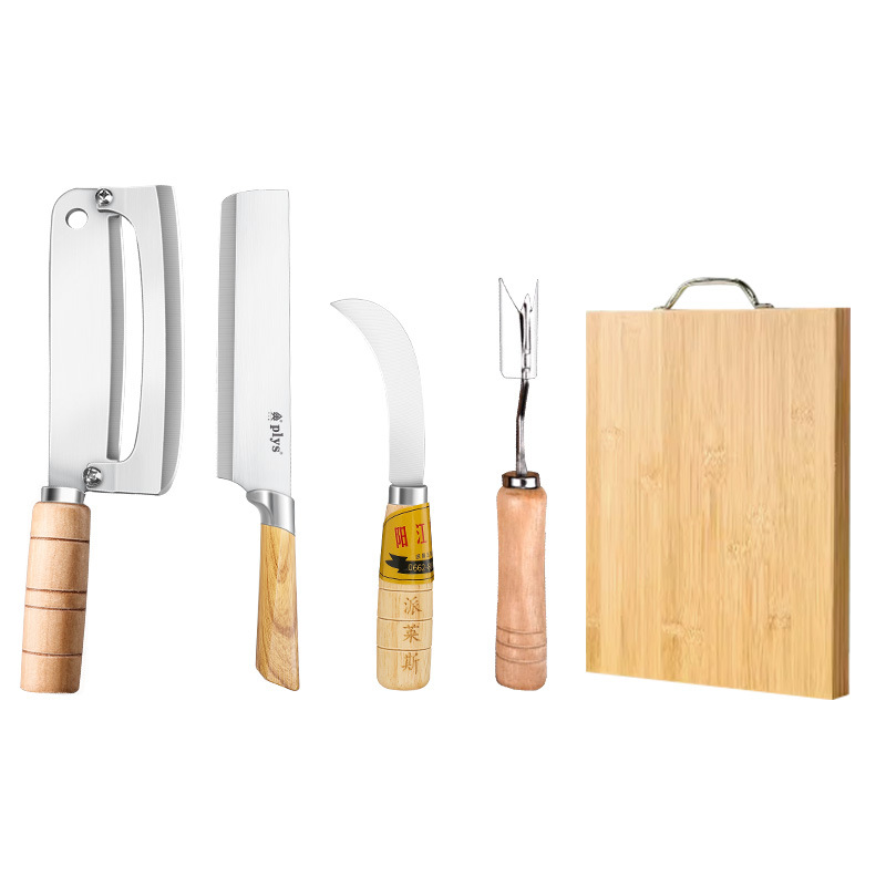 Cuchillo de piña regalos comerciales multifuncionales cuchillo de frutas de acero inoxidable 2 en 1 cuchillo de peeling cuchillo de caña de azúcar