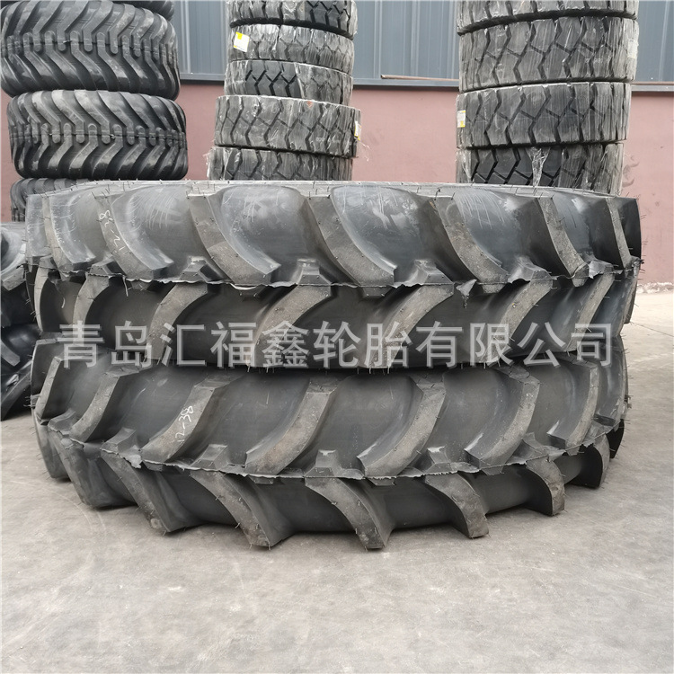 供应农用中耕拖拉机轮胎13.6/12-38 R-1人字花纹轮胎可配内胎