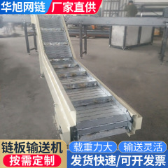 メーカー直供304ステンレスチェーンプレート巻上機粒子スクラップコンベアライン設備上機