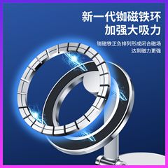 Suitable for Tesla model3y mobile phone car holder center console floating screen folding hidden magnetic holder