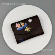 跨境圣诞新款零钱包2025新款百搭流行图案小方包bags个性零钱包潮