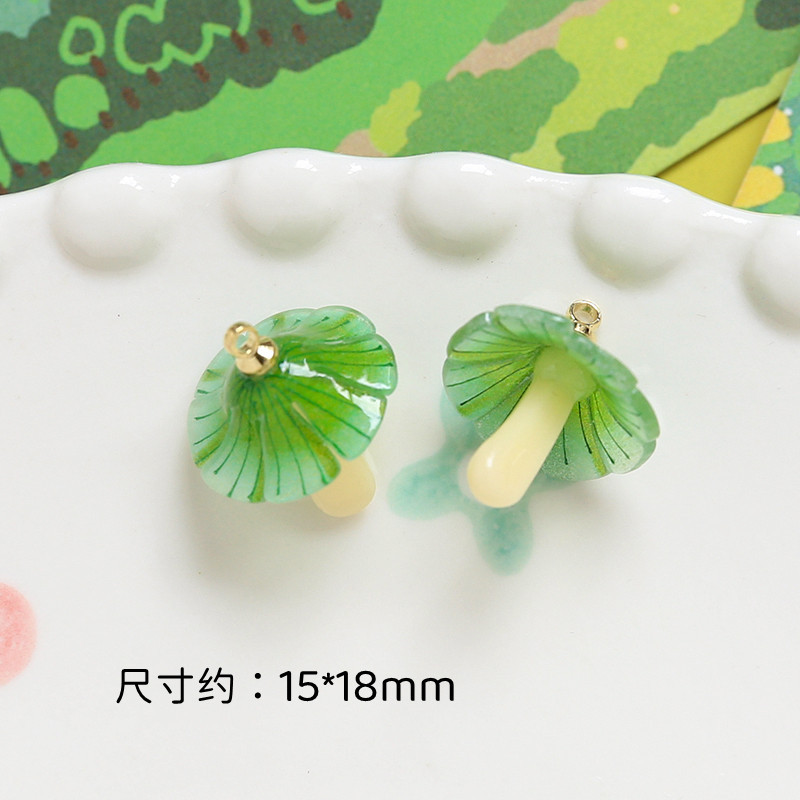 1 Piece Plastic Mushroom Pendant display picture 12