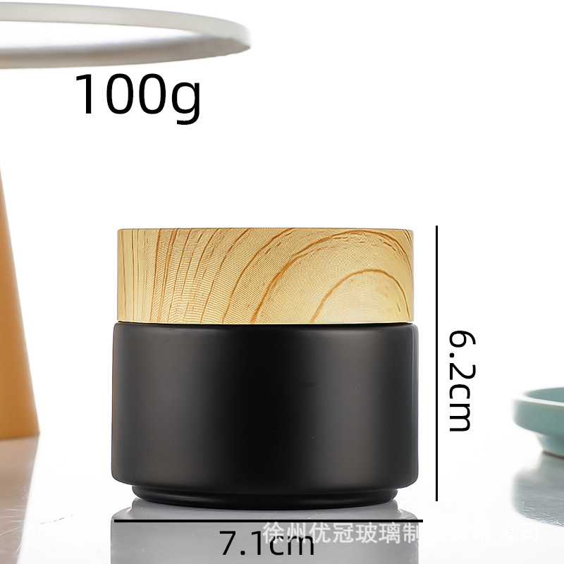 Frasco Pulverizador de Vidrio con Tapa Grano de Madera Reutilizable, Portátil para Cosméticos image 12