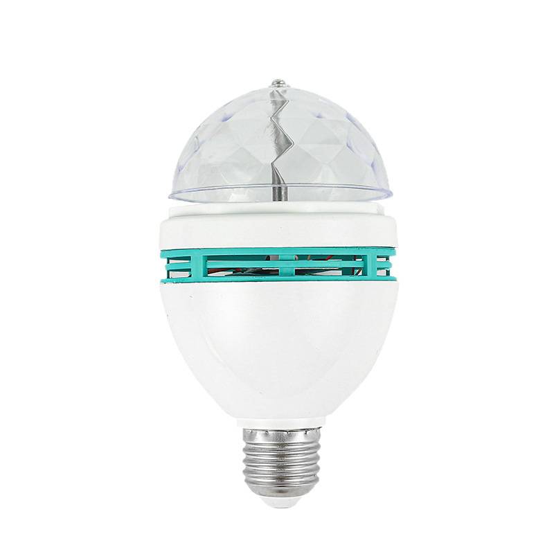 Rgb水晶魔球灯七彩回転led電球バー舞台雰囲気照明家庭ktvフラッシュ|undefined