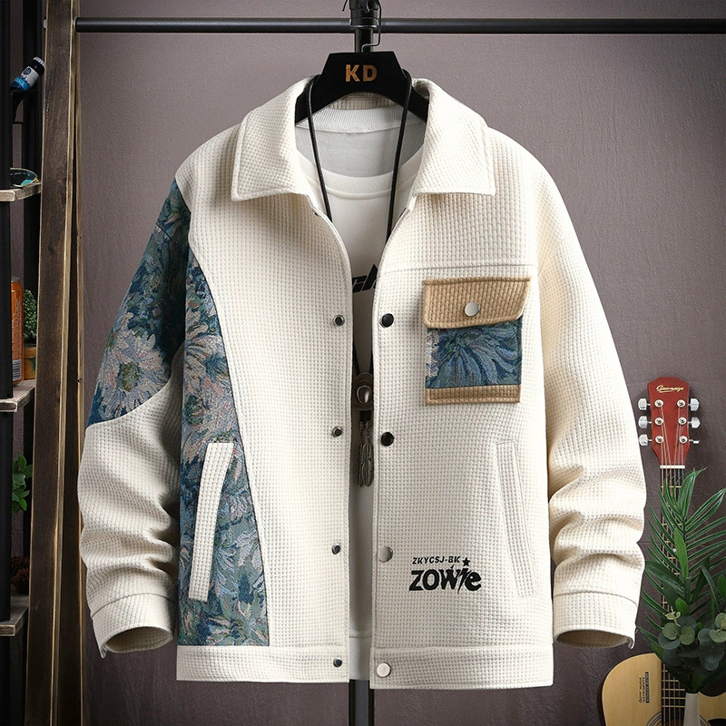 Демисезонная теплая куртка в Oversize
