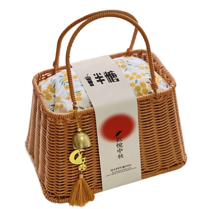 中秋节月饼卡扣式腰封烘焙包装卡扣腰封烫金蛋糕盒子插口腰封自粘|undefined