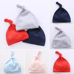 Baby Cap Cotton, Unisex Newborn Baby Hat, Infants Red Full Moon 100th Day Birthday Cap, Wholesale Matching Hat