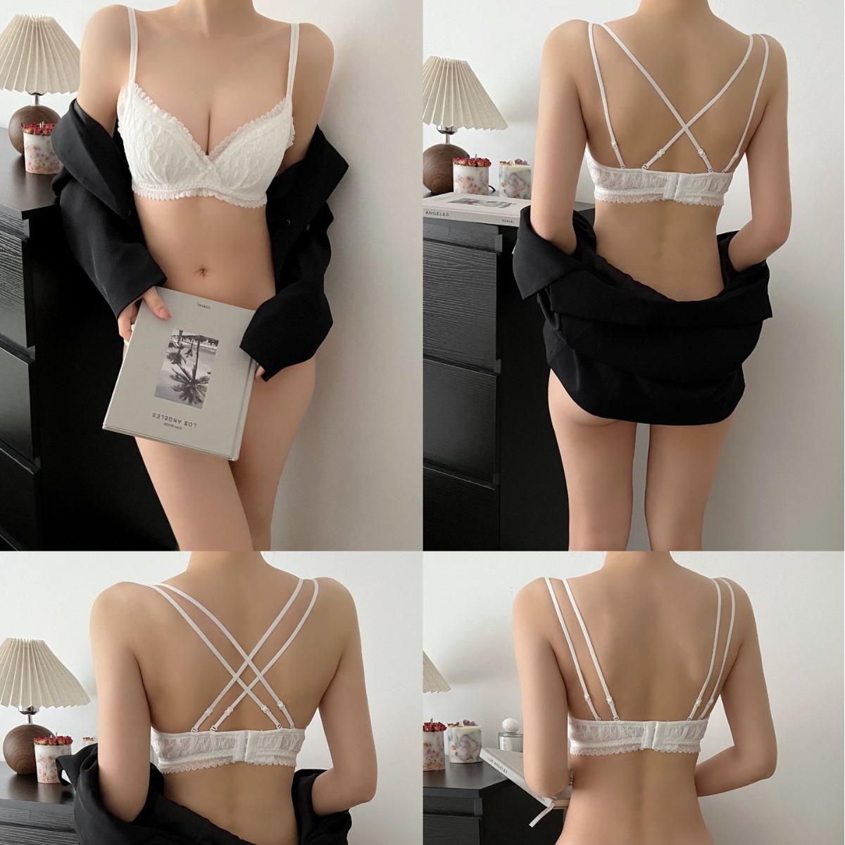 Ventas directas de fábrica comercio electrónico transfronterizo Sudeste de Asia, Vietnam, Tailandia, mujeres, más formas de usar, espalda hermosa, pecho pequeño, sujetador