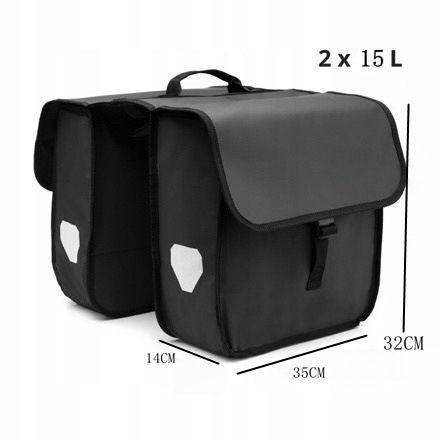 Bicycle Rear Bag, Large Capacity Cycling Bag, Rear Rack Cargo Bag, Waterproof Mountain Bike Tail Bag, Travel Bag Equipment
