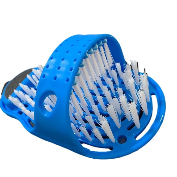 Perezoso cepillo de lavado de pies de succión tipo pared de lavado de pies frotando zapatillas de piedra de molienda para eliminar la piel muerta artefacto mágico baño limpio succión fuerte image 5