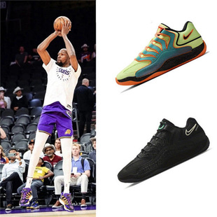 Putian Pure Original Durant 18Th Generation Yellow Green Orange Basketball Shoes Kd18 Non-Slip Shock-Absorbing Air Cushion Men's and Women's Practical Shoes