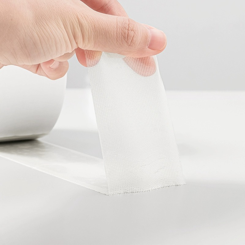 Cinta de tela al por mayor alfombra de exhibición de boda tela fija adhesivo de doble cara adhesivo de malla sin costura de alta viscosidad adhesivo de doble cara