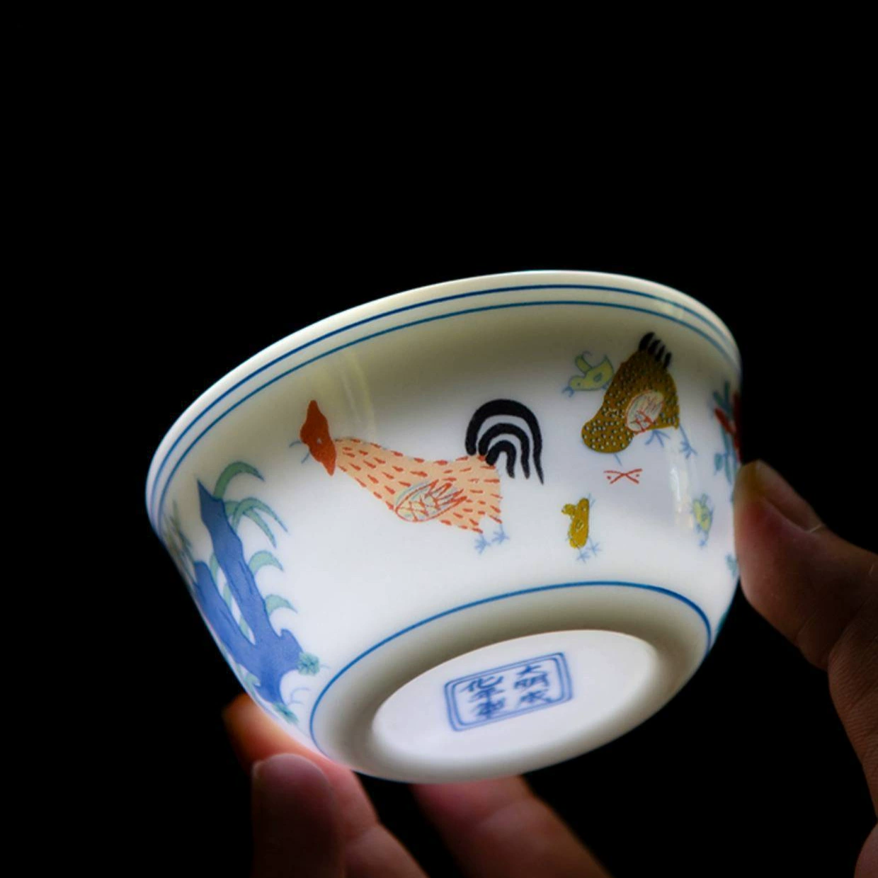 Дукай Ming Chenghua Гуся Чашка Jingdezhen набор чая кунг-фу чайник мастер чашка чайник единичная чашка