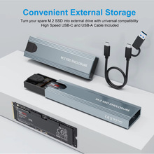 ˫Э��M.2 SSDӲ�̺�NVMe/SATA����10Gbps����ɢ�ȹ�̬�ƶ�Ӳ�̺�