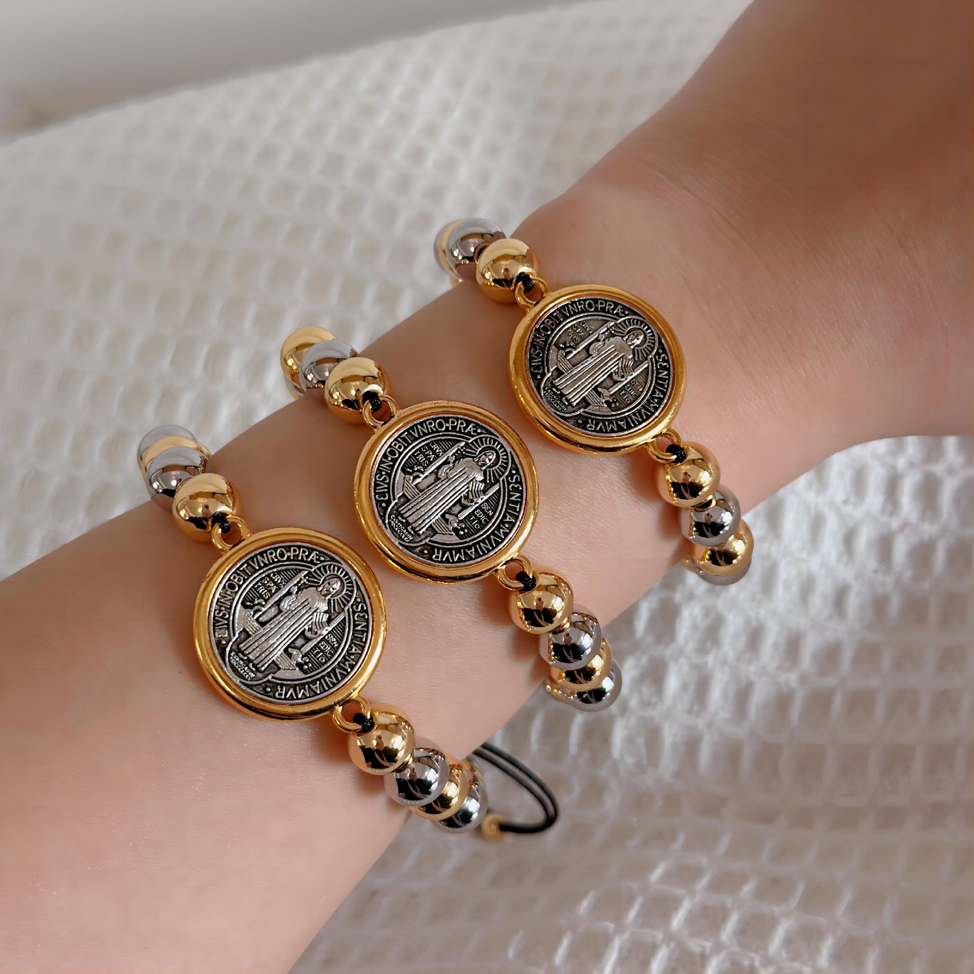 Χαλκός Αναψυχή Ρετρού Ηλεκτροπλασιασμός Εικόνα Βραχιόλι display picture 2