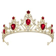 外贸跨境新娘皇冠水晶欧美婚纱饰品发箍生日王冠发饰走秀舞台头饰